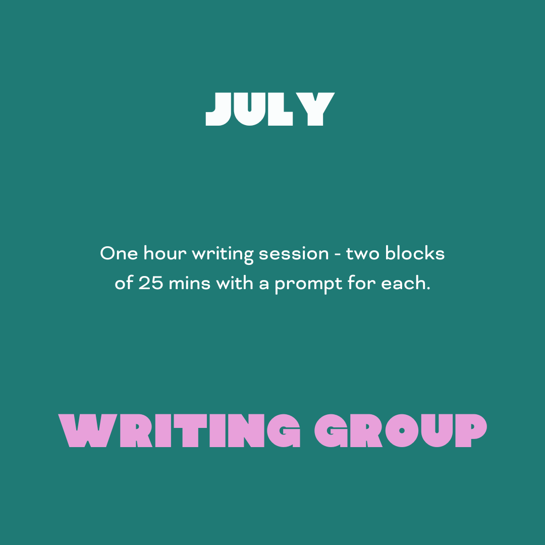 July Book Club/Writing Group Ticket