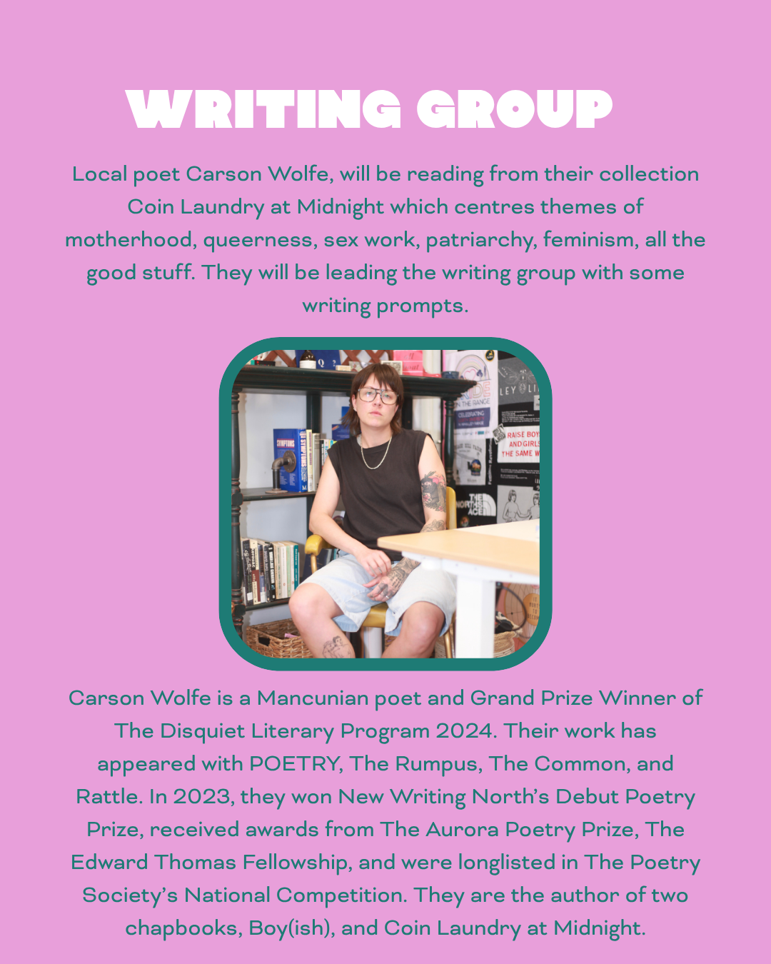October Book Club/Writing Group Ticket