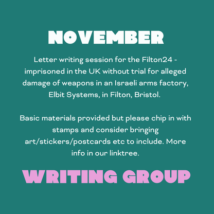 November Book Club/Writing Group Ticket